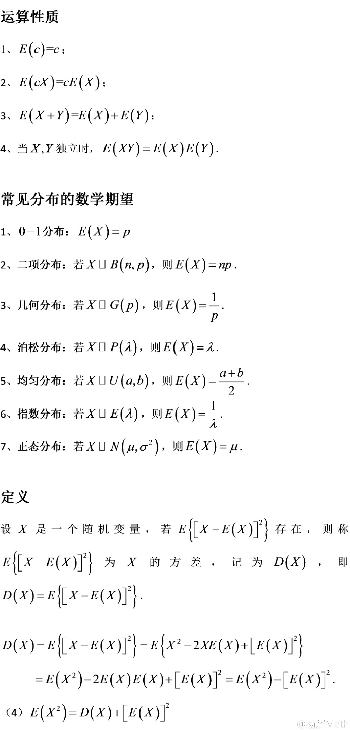 附.概论定理速记二